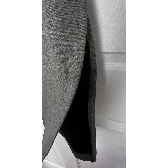 Y2K Bratz We Too Sportswear Taupe Green Maxi Skirt Side Slits Size L Large - Picture 4 of 7